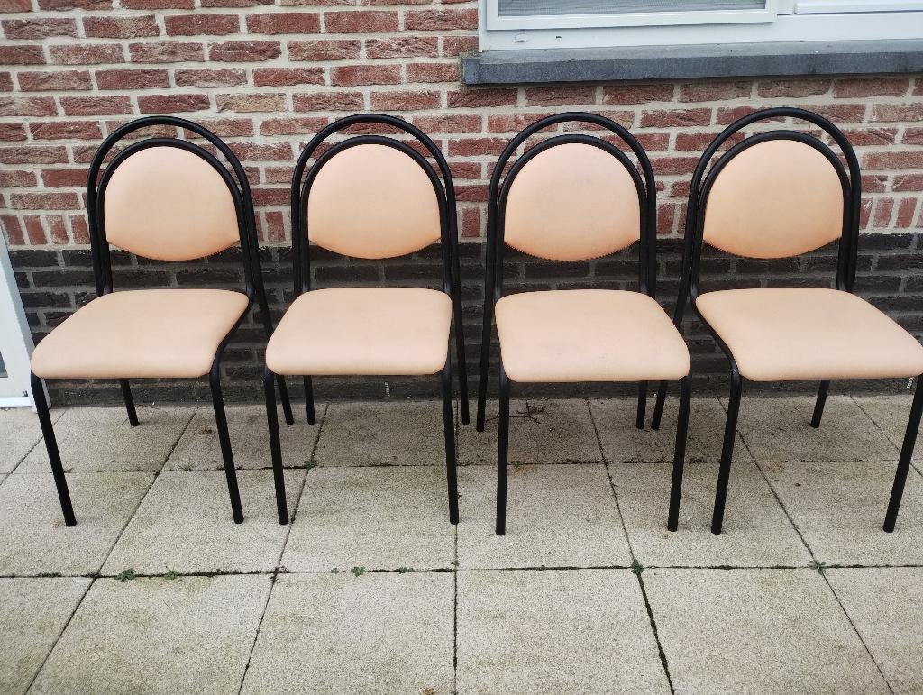 4 keukenstoelen, Ophalen, Zo goed als nieuw