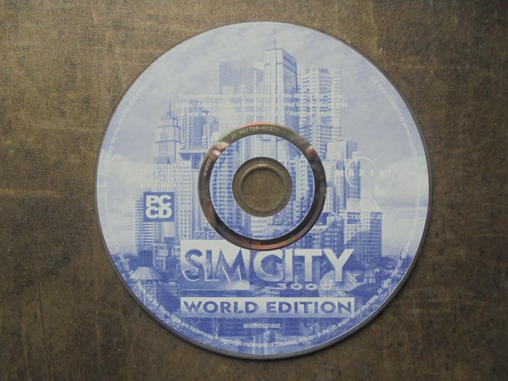 Sim City 3000 World Edition voor PC (zie foto's), Games en Spelcomputers, Games | Pc, Gebruikt, Verzenden, 1 speler, Vanaf 3 jaar