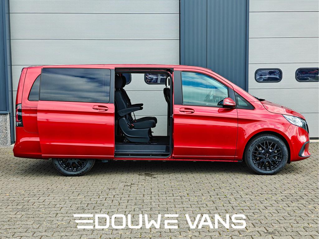 Mercedes-Benz EQV L2 300 Facelift Model 2x schuifdeur Camera, Auto's, Stof, Gebruikt, 100 kWh, 7 zetels
