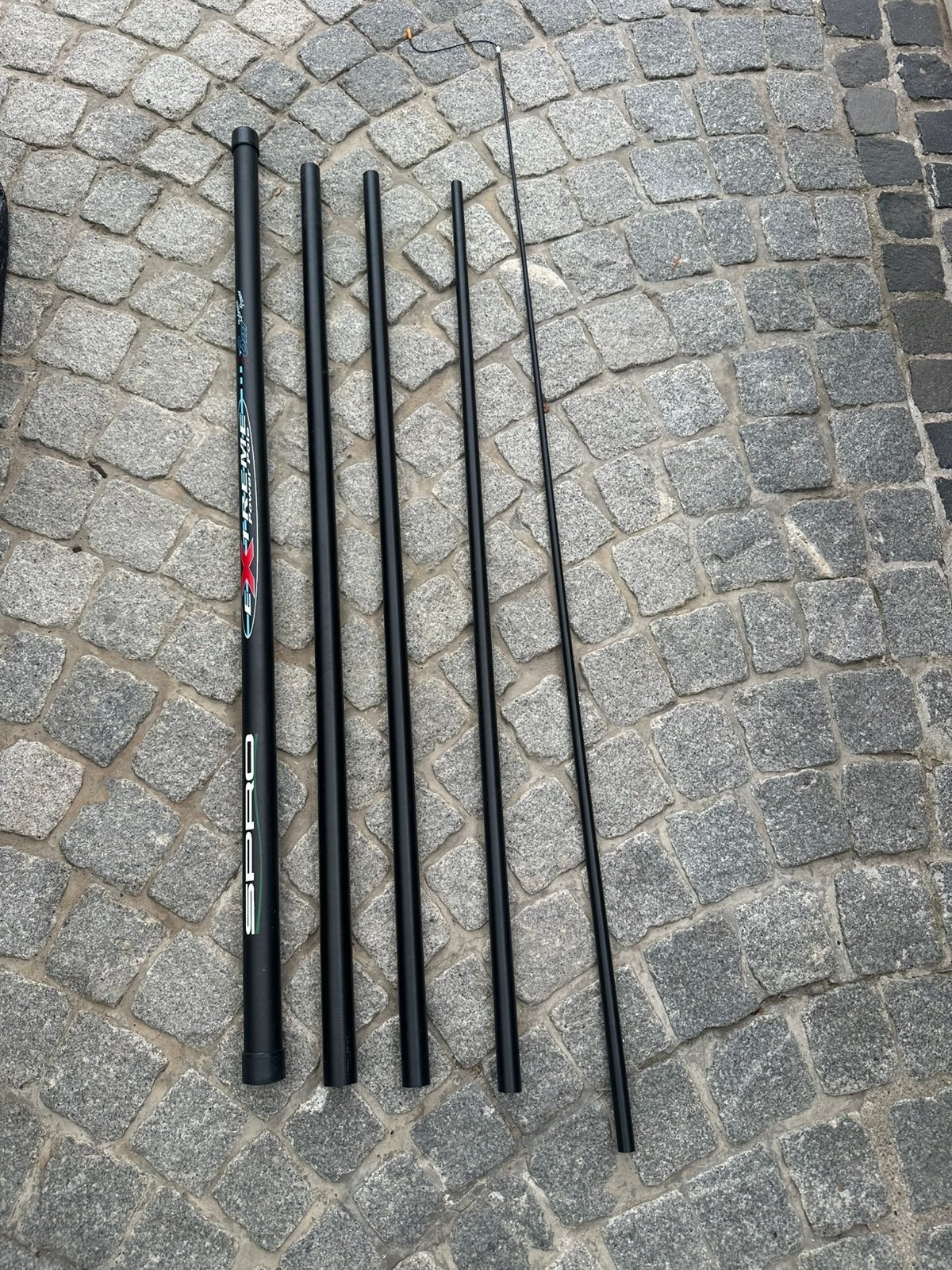 Vastestok- spro extreme power pole 6m, Watersport en Boten, Ophalen, Gebruikt