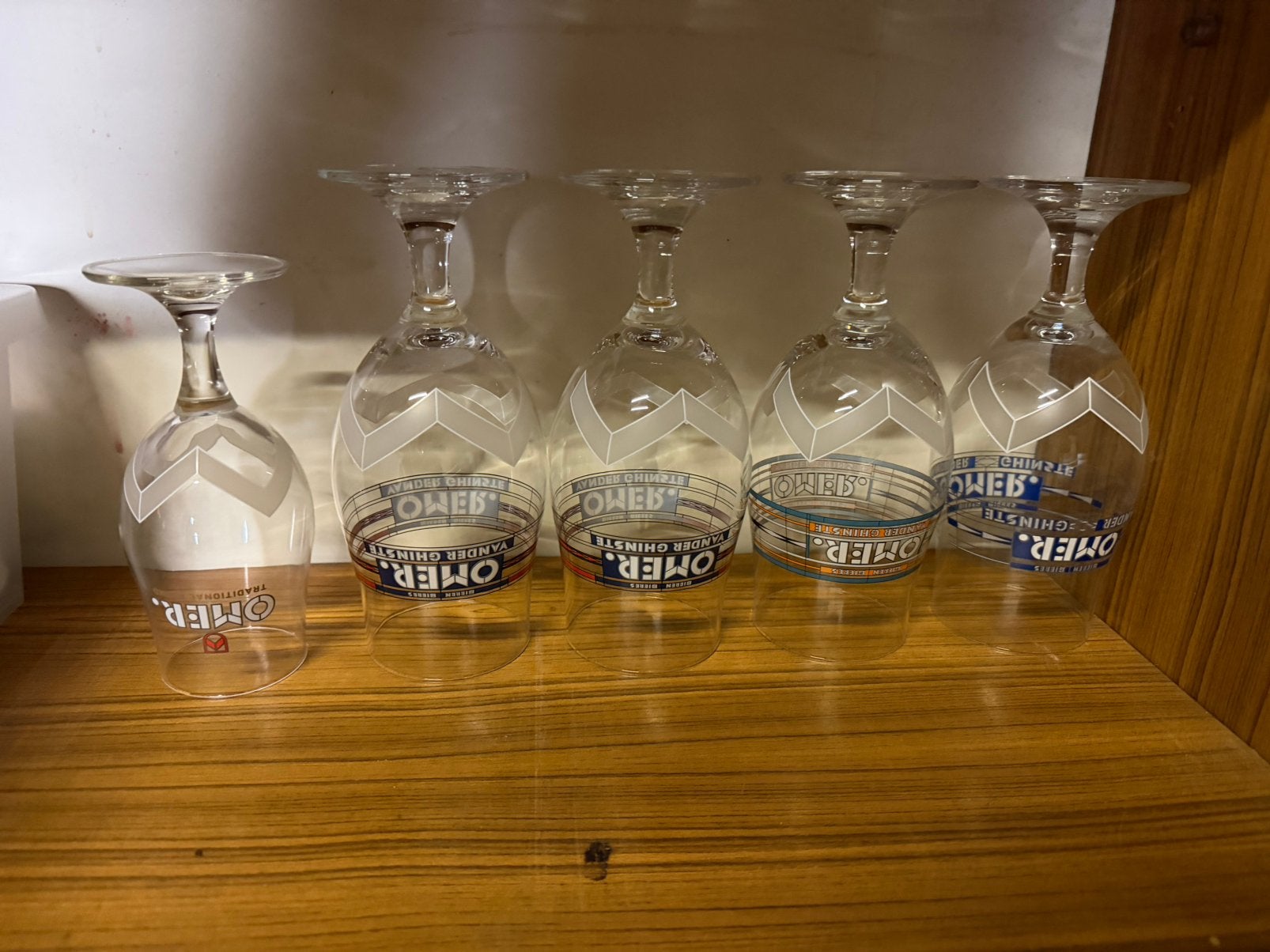 Omer glazen, Verzamelen, Ophalen, Zo goed als nieuw, Bierglas