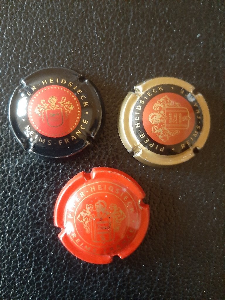 3 champagne capsules jéro, Ophalen of Verzenden