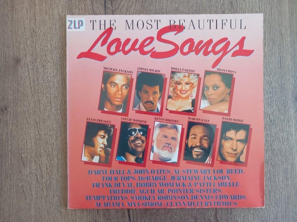Vinyl 2LP Love Songs Pop Ballad Michael Jackson Bowie, Cd's en Dvd's, Ophalen of Verzenden, 12 inch, Pop, Dubbel-LP
