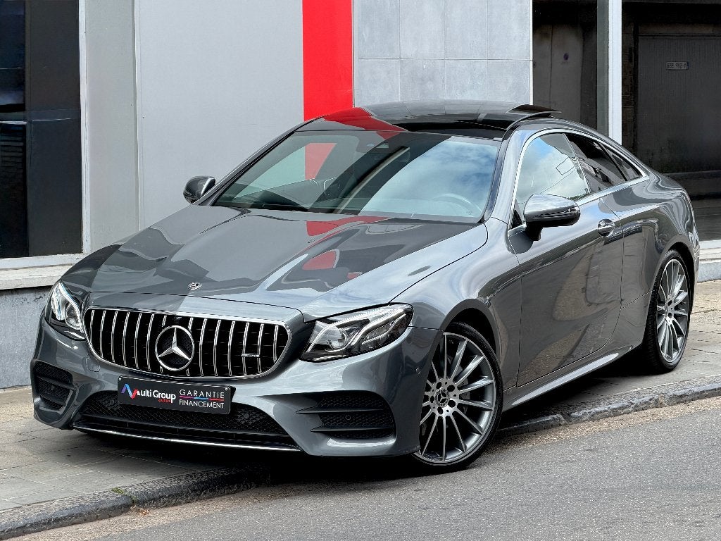 Mercedes E220 d Coupe AMG*1 jaar garantie*dak* 45.000 km, Auto's, Automaat, 4 zetels, 143 kW, 4 cilinders