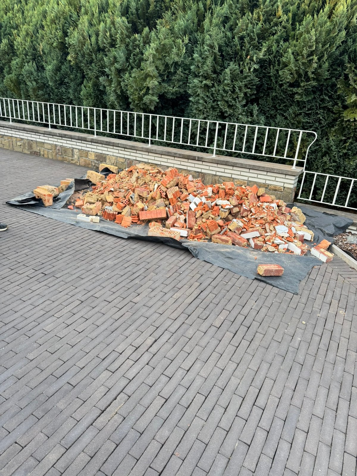 Gratis steenpuin/steengruis, Doe-het-zelf en Bouw, Ophalen, Gebruikt
