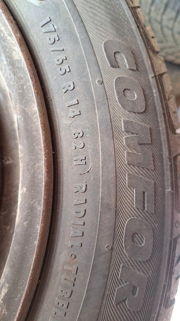 Zomerbanden op velg, Ophalen, 14 inch, 175 mm, Band(en)