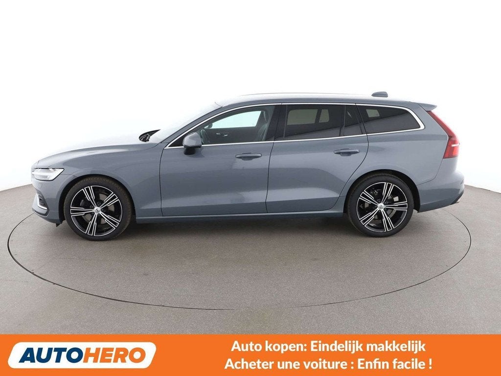 Volvo V60 2.0 B4 Mild-Hybrid Inscription (automatique), Autos, Volvo, Argent ou Gris, Noir, 5 portes, V60