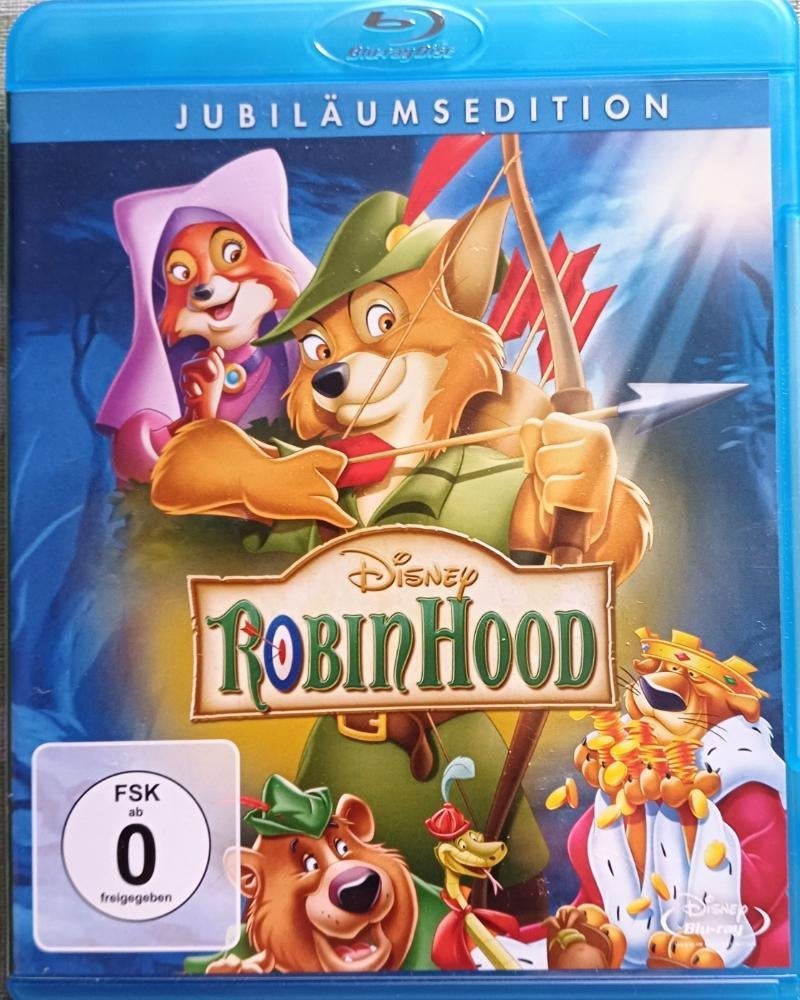 blu ray ROBIN HOOD   WALT DISNEY, Enlèvement ou Envoi, Comme neuf