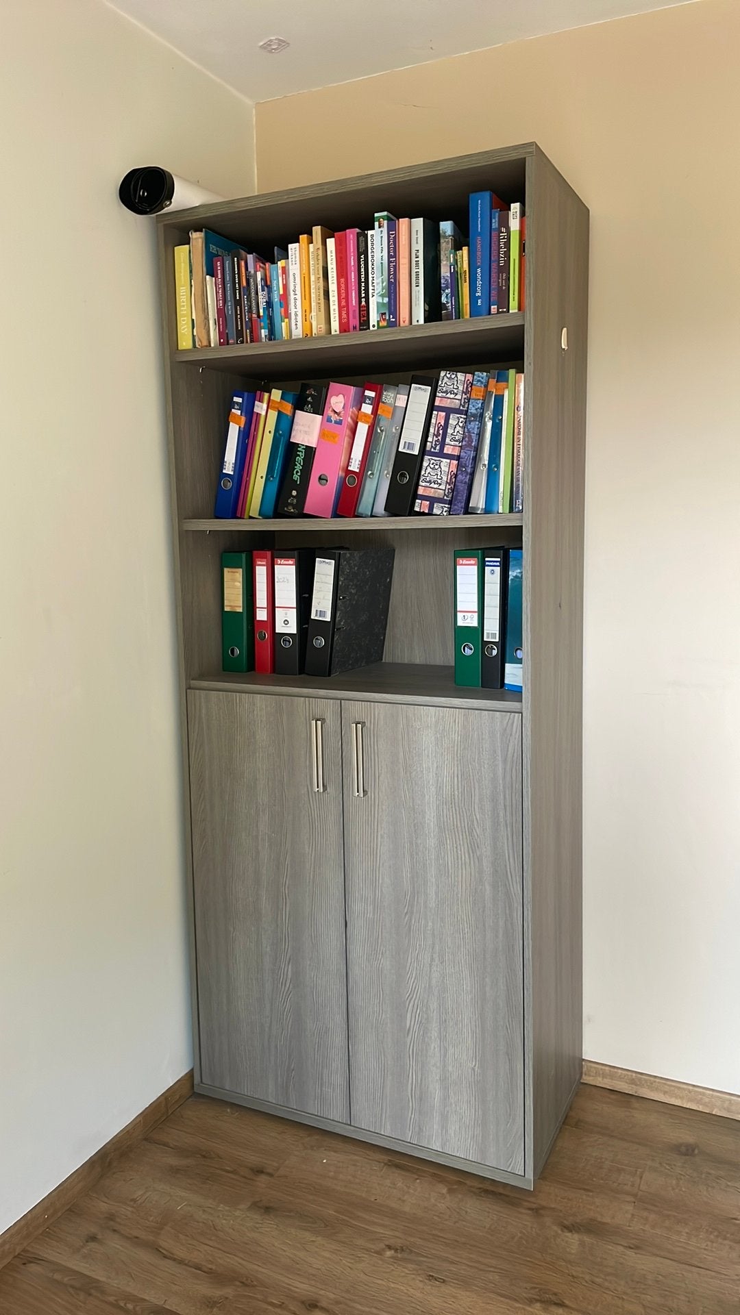 Boekenkast, Huis en Inrichting, Kasten | Boekenkasten, Ophalen, Gebruikt, 50 tot 100 cm, 200 cm of meer