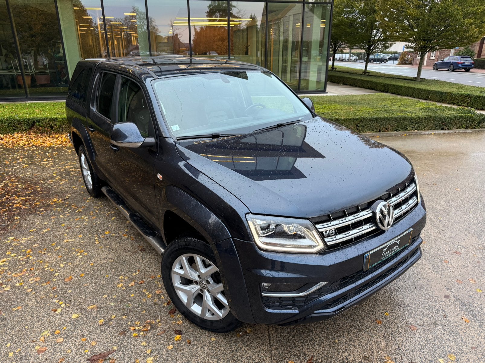 VW AMAROK 3.0 TDI 4 MOTION, Auto's, Automaat, 4 deurs, Blauw, Leder