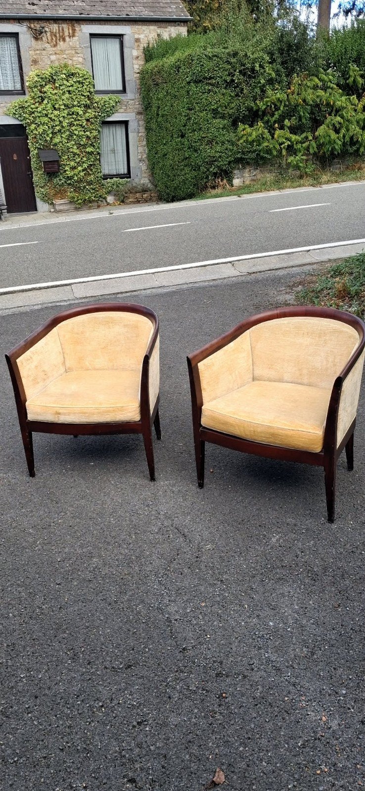 fauteuils club, Antiquités & Art, Enlèvement