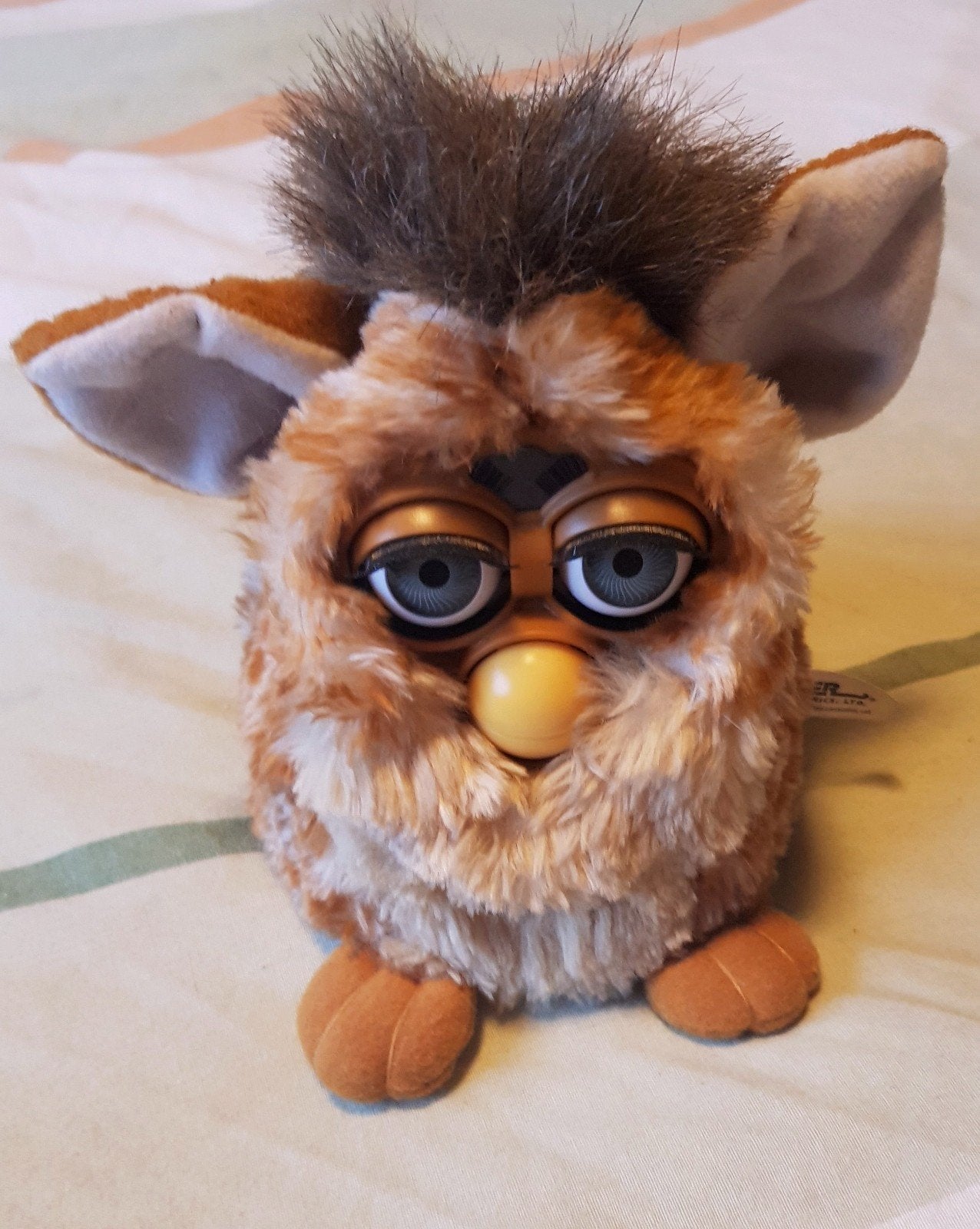 Oude Tiger furby, Kinderen en Baby's, Speelgoed | Knuffels en Pluche, Ophalen