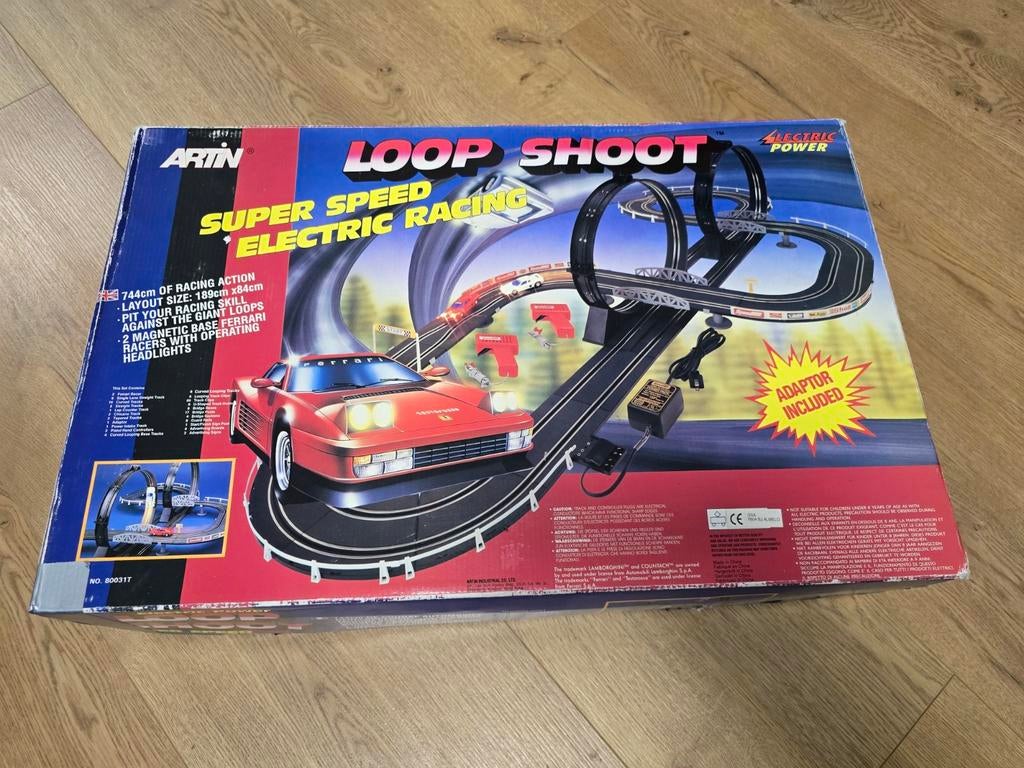 Oude Artin racebaan werking onbekend € 25 euro

Ferrari, Kinderen en Baby's, Speelgoed | Racebanen, Ophalen of Verzenden, Racebaan