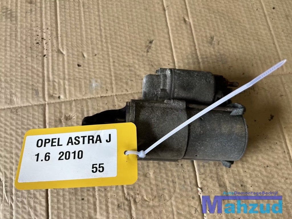 OPEL ASTRA J 1.6 A16XER Startmotor, Auto-onderdelen, Gebruikt, Opel Automobile GmbH, Kontakt@opel-infoservice.de, Opel