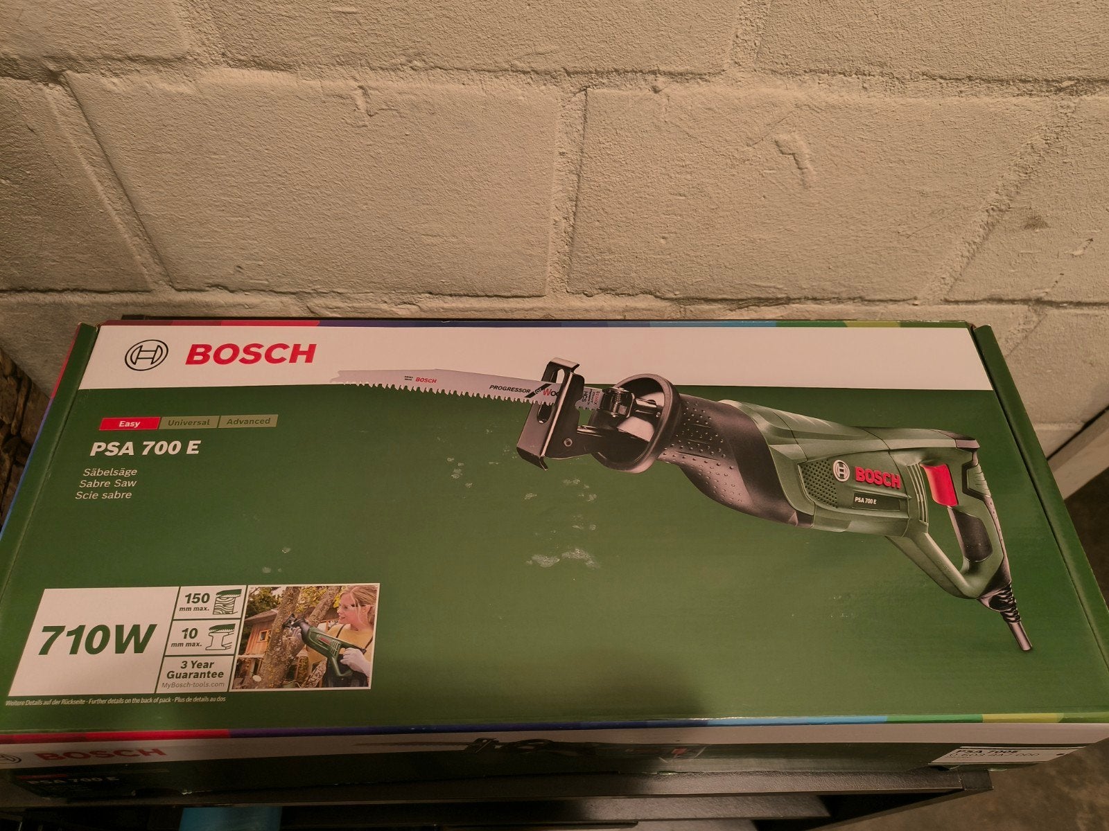 Bosch Reciprozaag, Ophalen, Reciprozaag