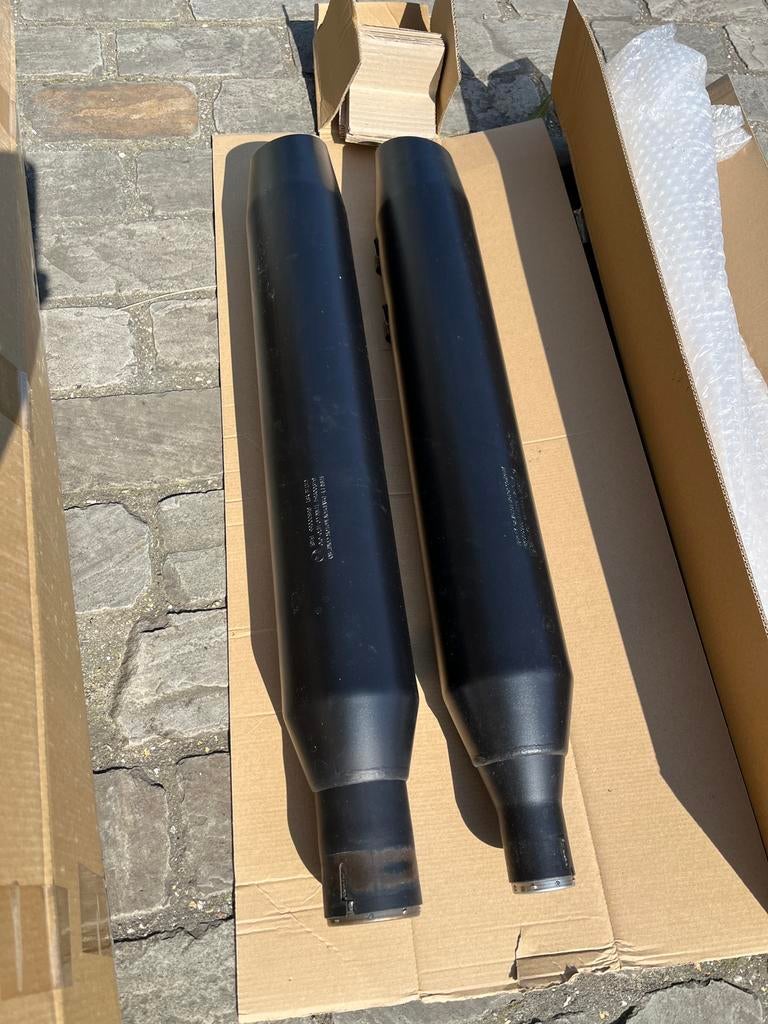 Uitlaat Dempers set Harley Davidson, Motoren, Ophalen