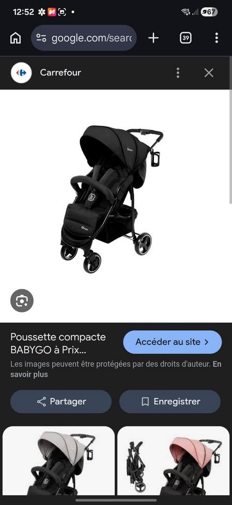 Poussette baby go, Ophalen, Zo goed als nieuw, Overige merken