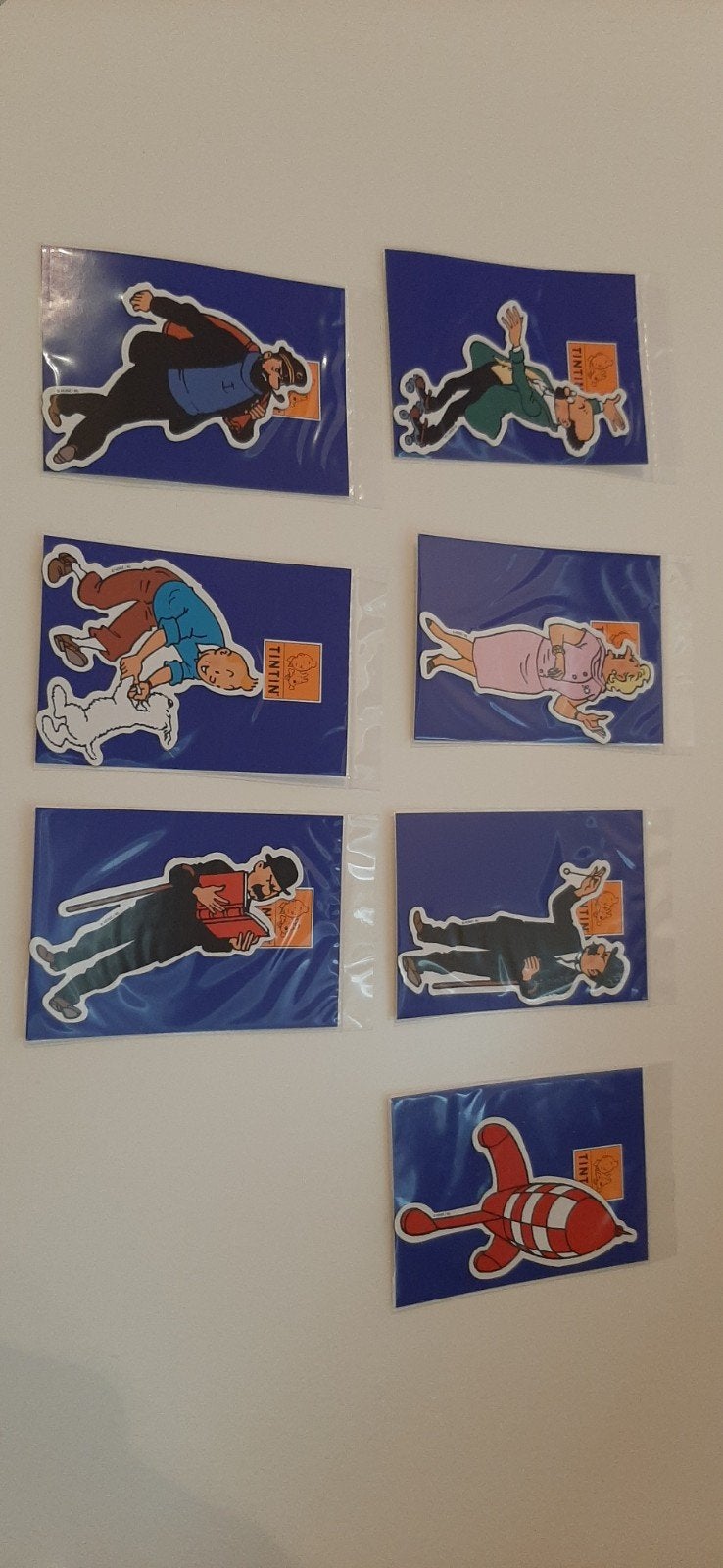 Verzameling Kuifje magneten ongeopend, Collections, Enlèvement, Tintin, Neuf, Image, Affiche ou Autocollant