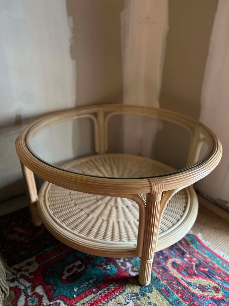 Table, Maison & Meubles, Rond, 50 à 100 cm, Enlèvement, Utilisé