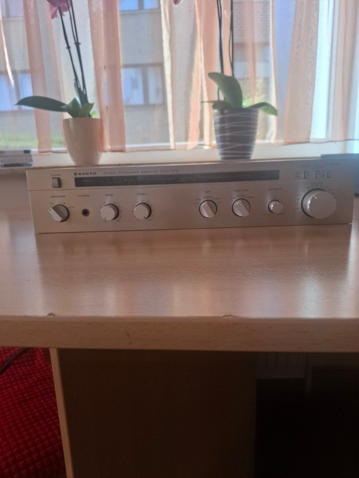 Amplificateur Sanyo Stéréo DCA 3510, Autres marques, Comme neuf, Enlèvement, Stéréo