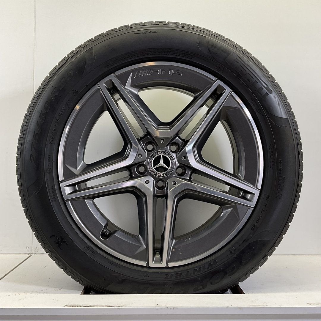 MERCEDES GLE KLASSE SET VELGEN + WINTERBANDEN 20 INCH, Auto-onderdelen, Banden en Velgen, Gebruikt, -, 275 mm, -