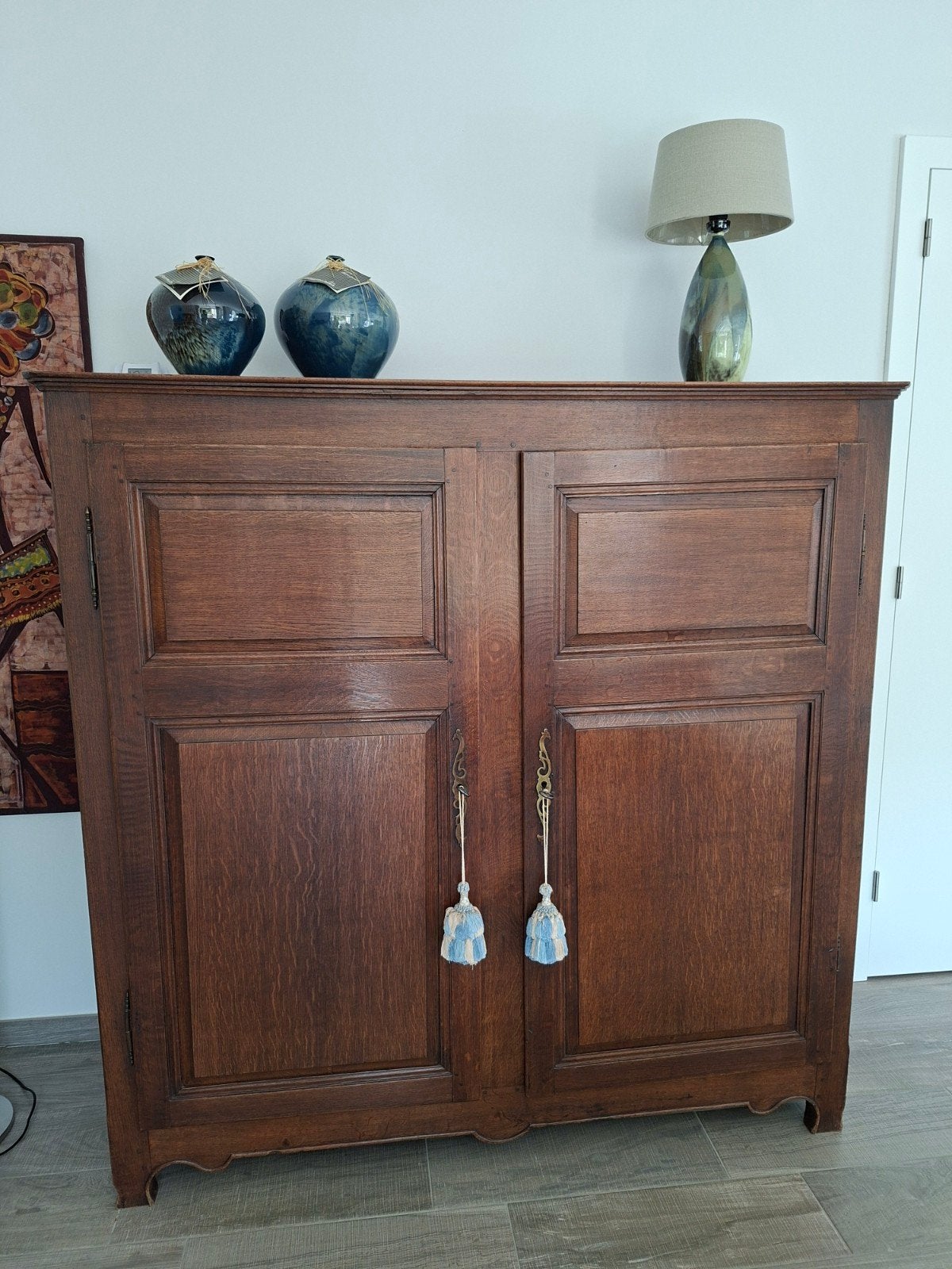 antieke kast, Ophalen