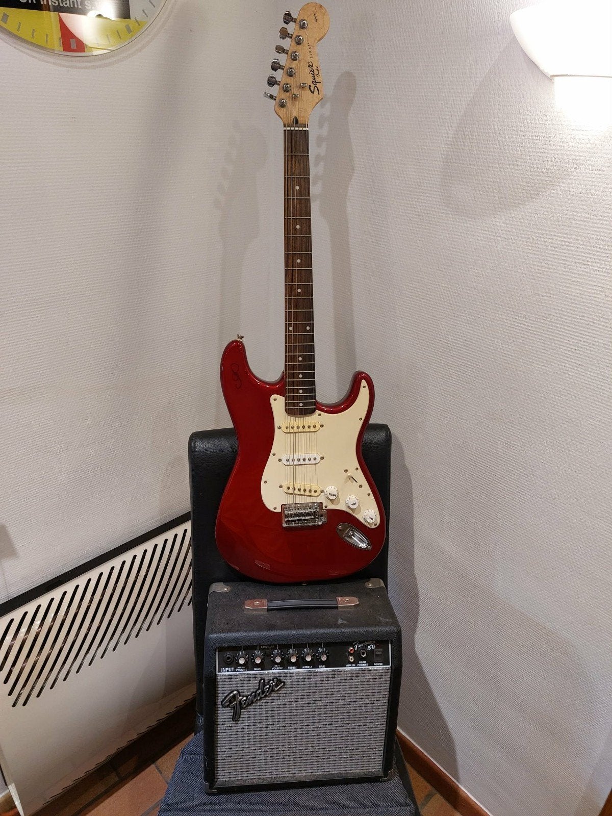guitare fender, Musique & Instruments, Enlèvement, Fender, Avec ampli