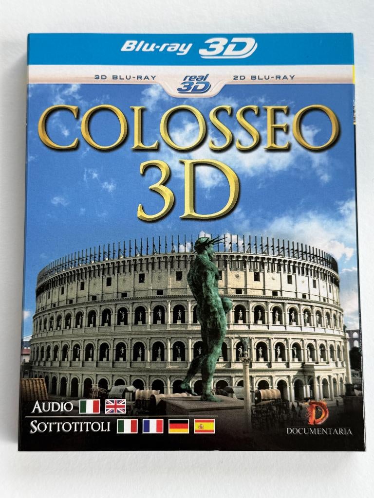 Colosseo 3D (Blu-ray Import), Ophalen of Verzenden, Gebruikt, Documentaire en Educatief
