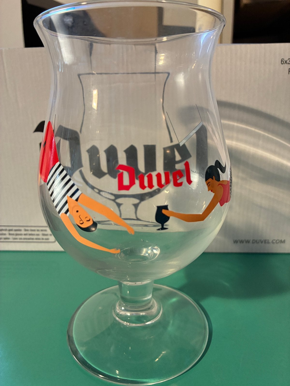 Lézard diabolique clignotant 2018, Enlèvement ou Envoi, Neuf, Verre ou Verres, Duvel