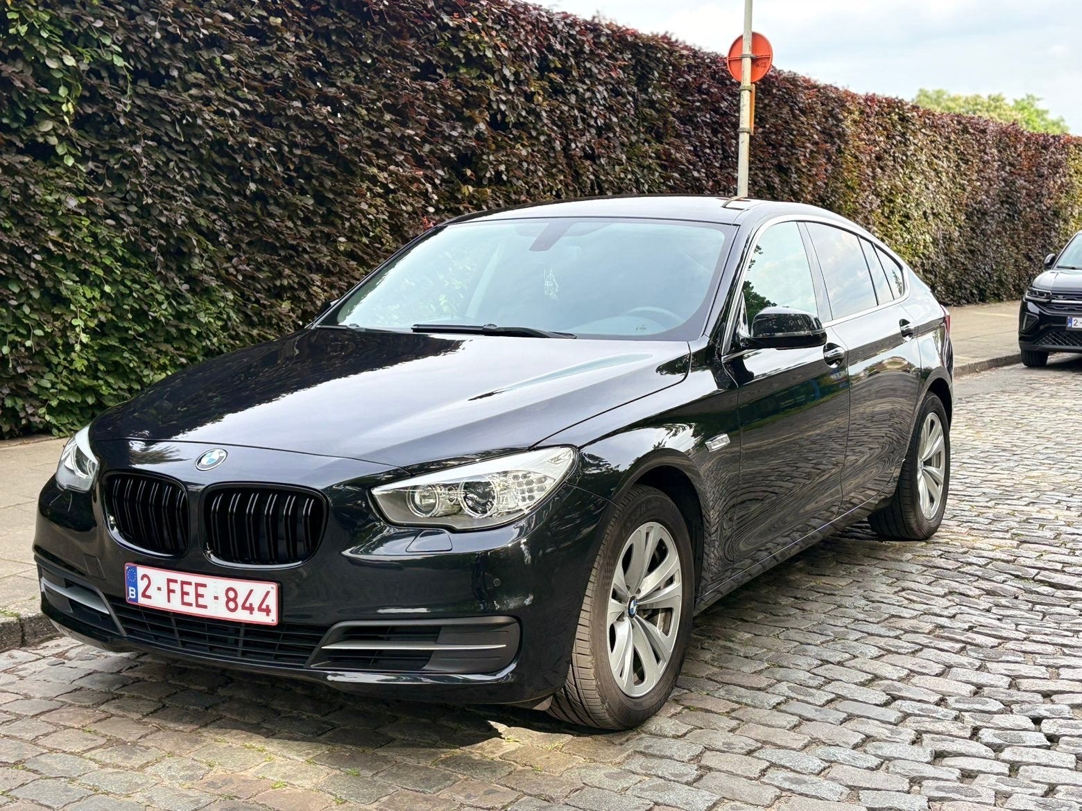 BMW 520d GT 2016 - Ligne de luxe - 152 600 km, Autos, Cuir, Achat, Feux de virage, Noir
