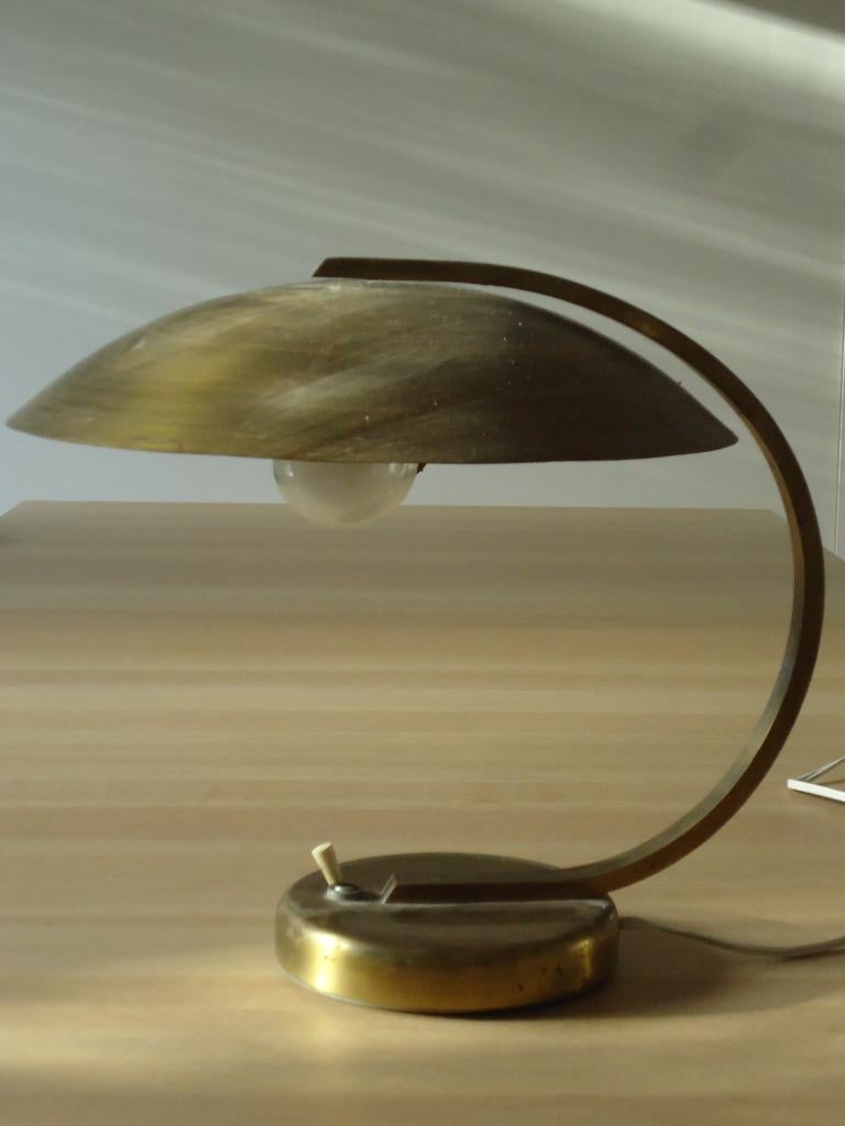 DESIGN 1930 Art Deco Bauhaus Hillebrand bureaulamp tafellamp, Antiquités & Art, Antiquités | Éclairage, Enlèvement ou Envoi