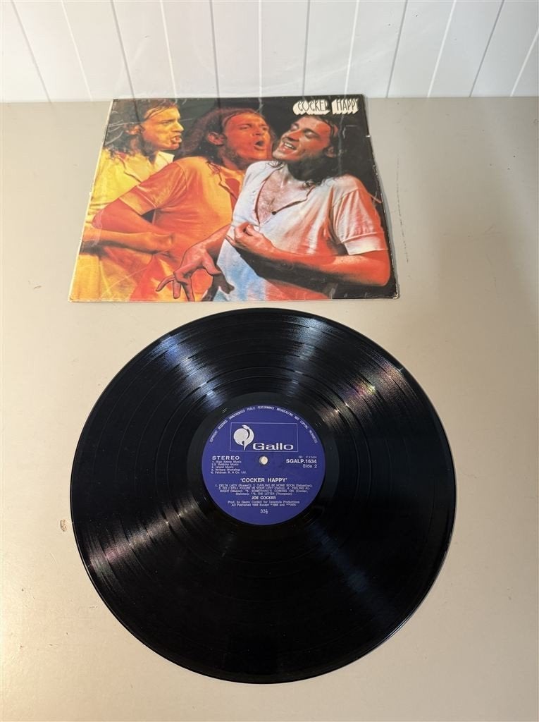 Joe cocker - Cokcer happy - vinyl lp, Enlèvement ou Envoi, Comme neuf, LP