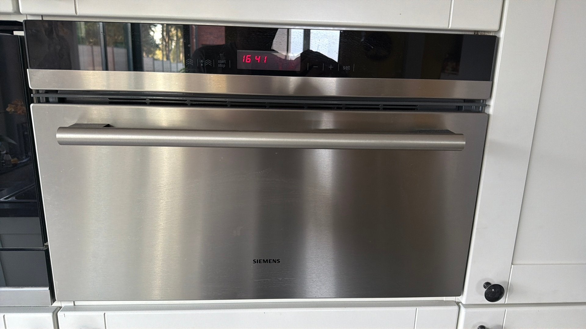 Siemens stoomoven 38cm hoog, Elektronische apparatuur, Ophalen, Minder dan 45 cm, Gebruikt, 60 cm of meer