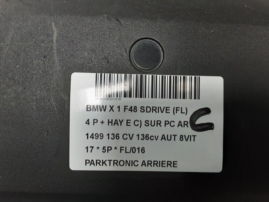 PARKEERSENSOR BMW X1 (F48) (01-2014/06-2022), Gebruikt, Mevr. I. Hauben, BMW, Rue de l'Espoir 34 34
4030  GRIVEGNÉE, BE