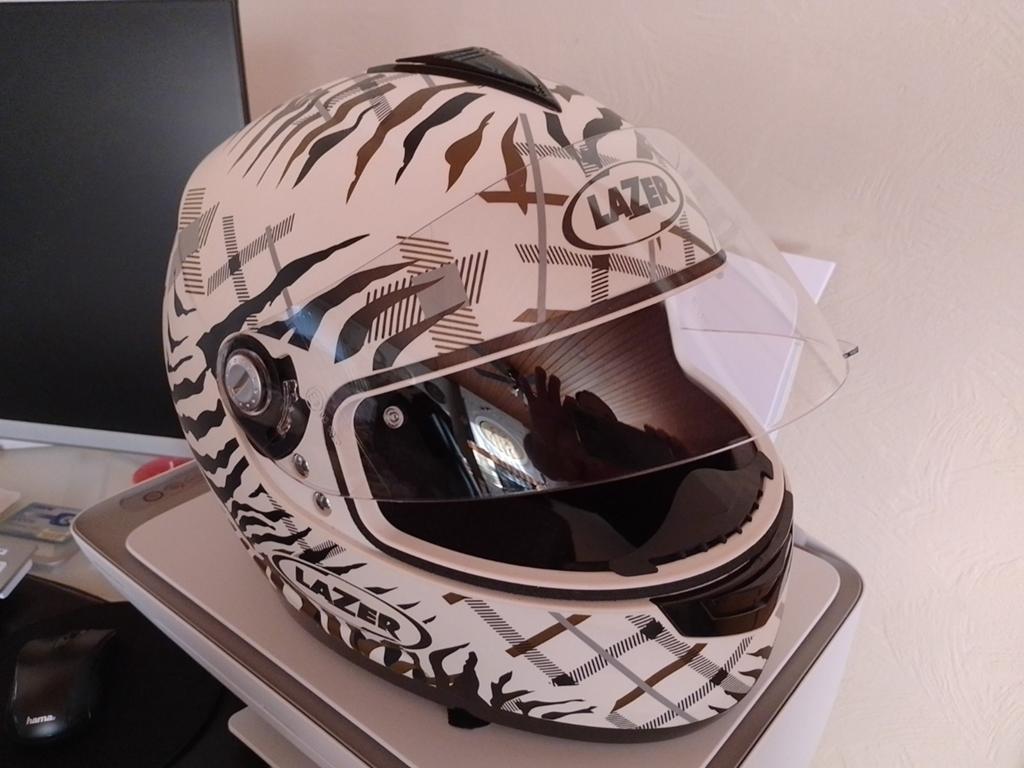 Casque Lazer Taille M ((Nouveau)), Motos, Enlèvement, M, Casque intégral, Lazer
