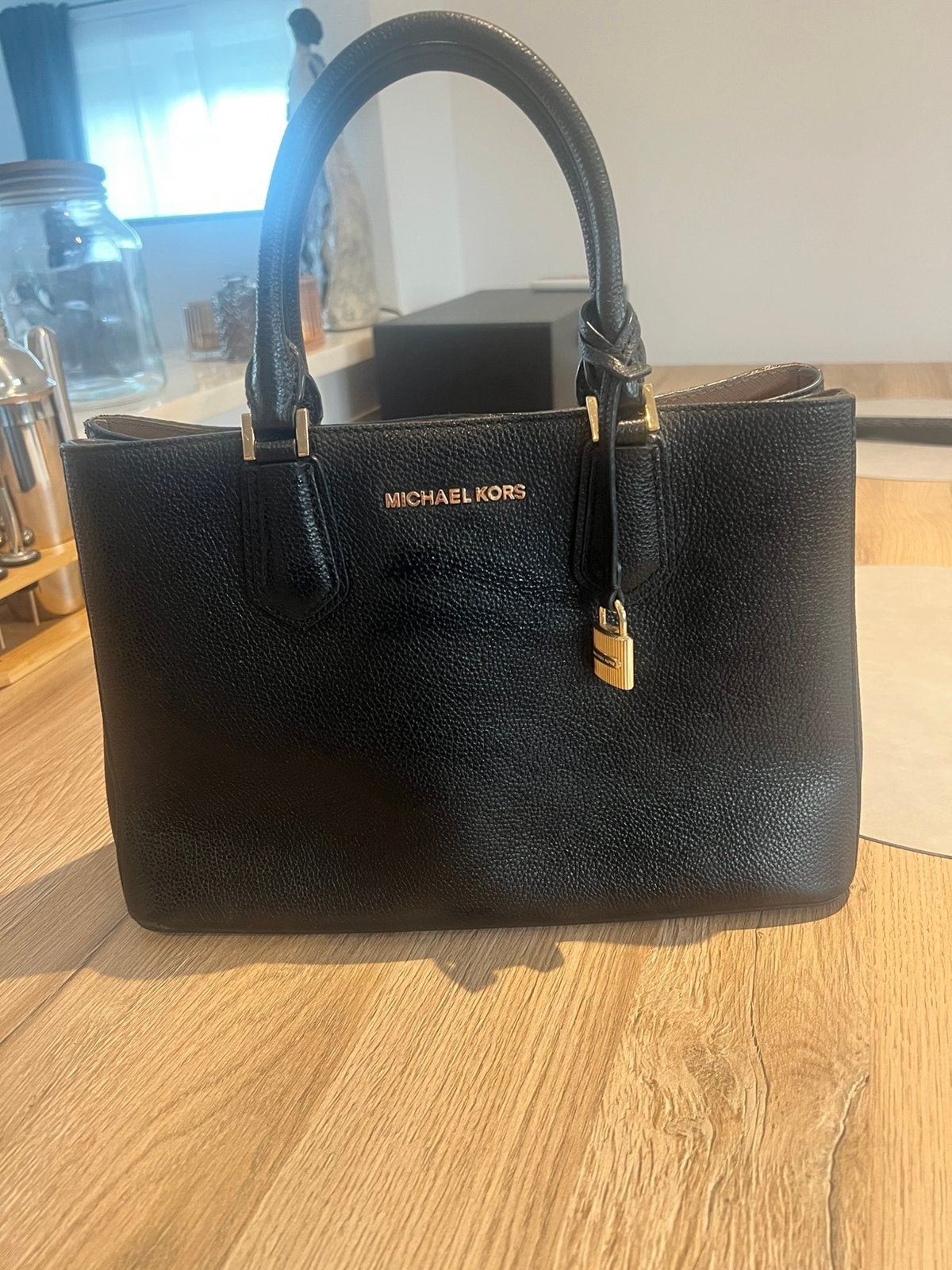 Michael kors handtas, Enlèvement, Comme neuf, Noir, Sac à main