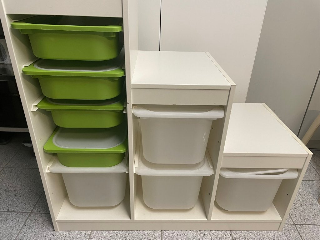 ikea trofast kast met bakken, Ophalen, Gebruikt, Kast