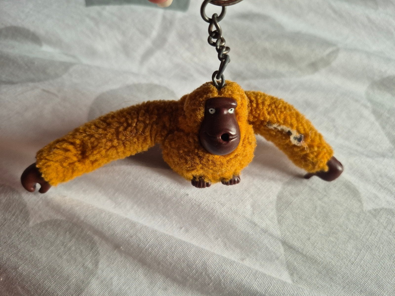 kipling sleutelhanger aapje vintage naam niet leesbaar 4cm, Ophalen of Verzenden