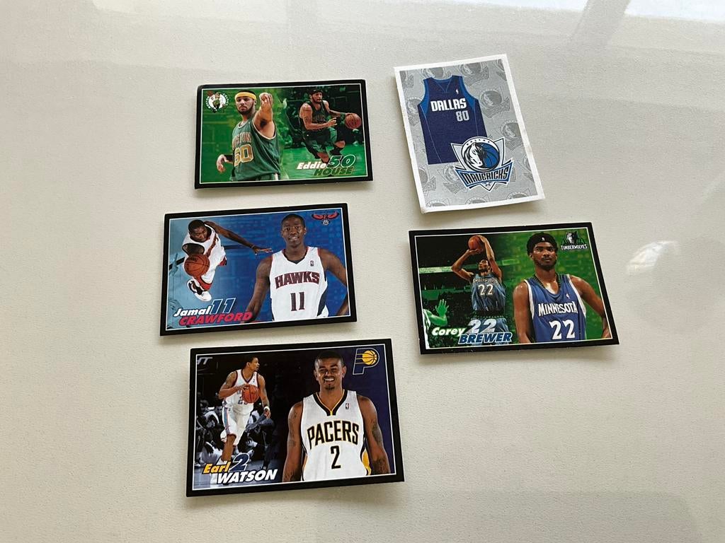 Unieke Vondst! NBA Basketball Kaarten & Stickers (2000-2010), Verzamelen, Ophalen of Verzenden