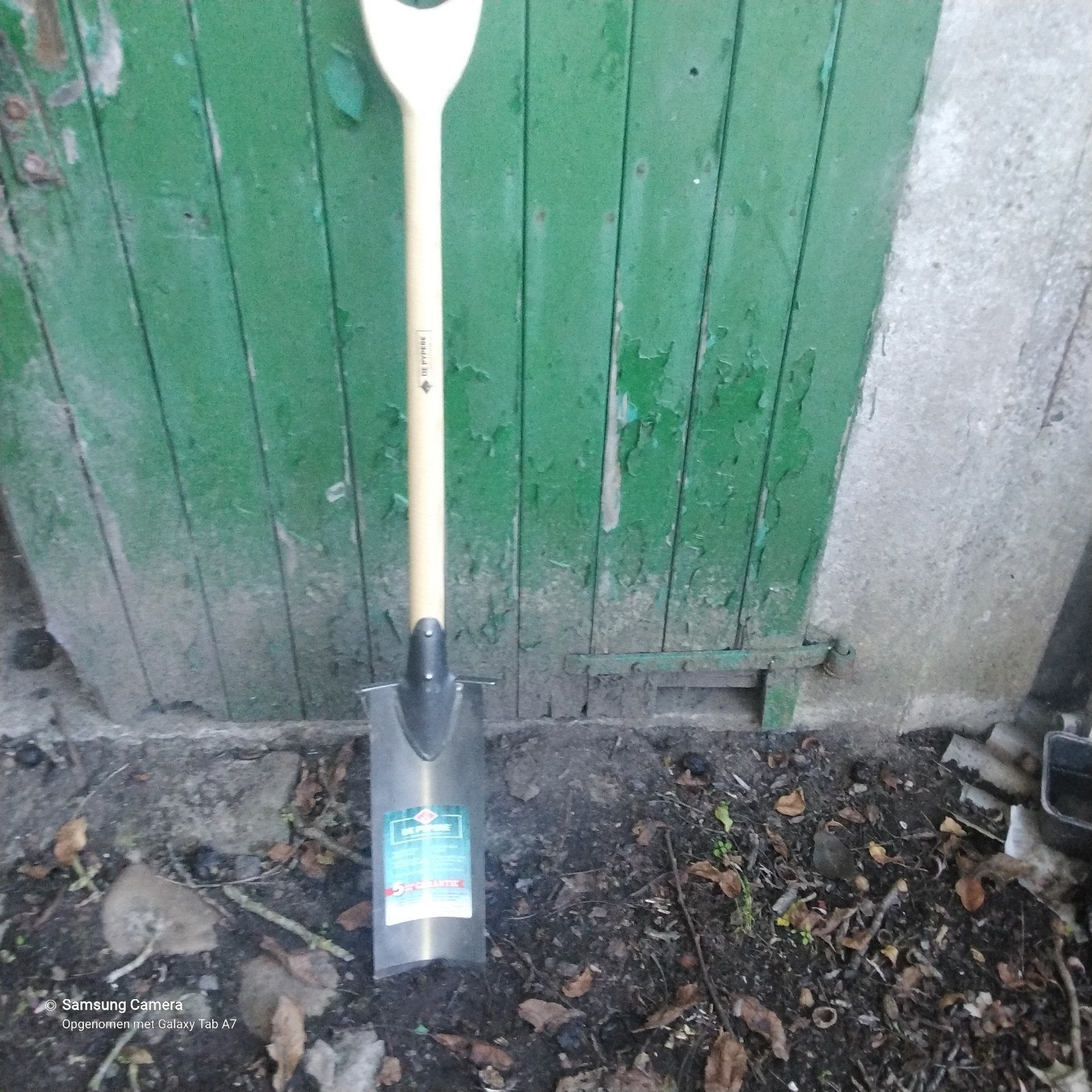 nagelnieuwe spade DEPYPPERE cadeau gekregen voor vaderdag, Jardin & Terrasse, Enlèvement