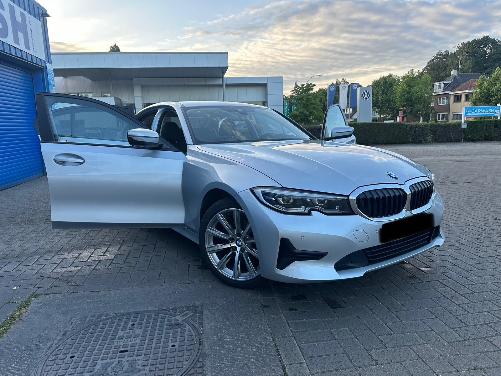 Bmw G20 Automaat NIEUWSTAAT!! EURO6D, Autos, BMW, Euro 6, Noir, Phares entièrement LED, Diesel