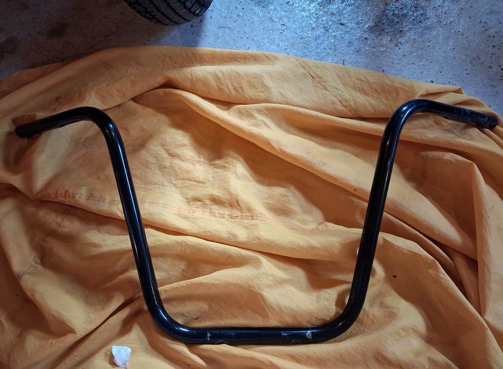 Guidon harley Ape, Enlèvement, Utilisé