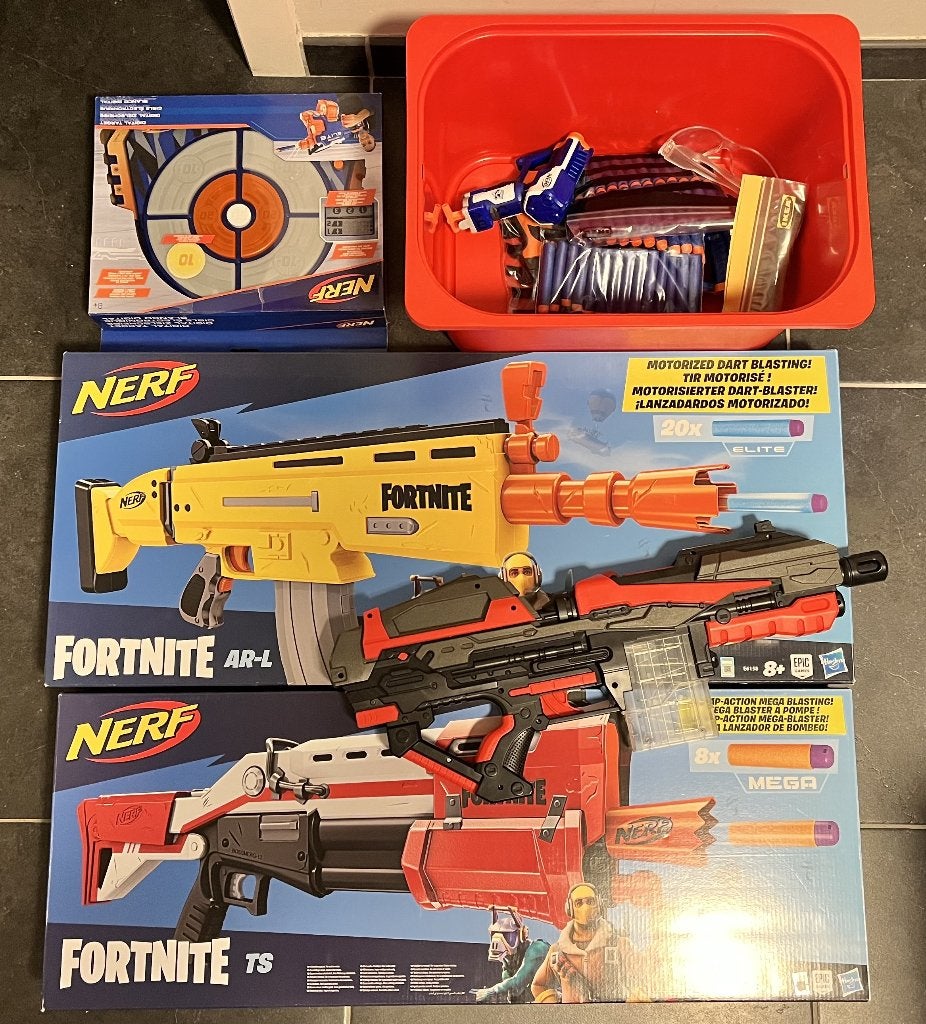 Nerf geweren, Kinderen en Baby's, Ophalen, Zo goed als nieuw