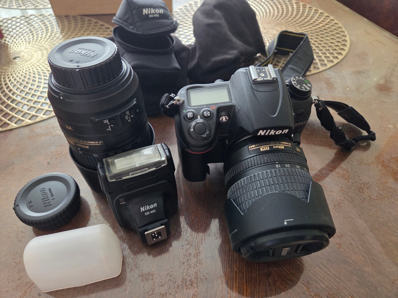 Nikon D7000 complete fotoset met 2 lenzen en statief, Audio, Tv en Foto, Fotocamera's Analoog, Nikon, Ophalen of Verzenden
