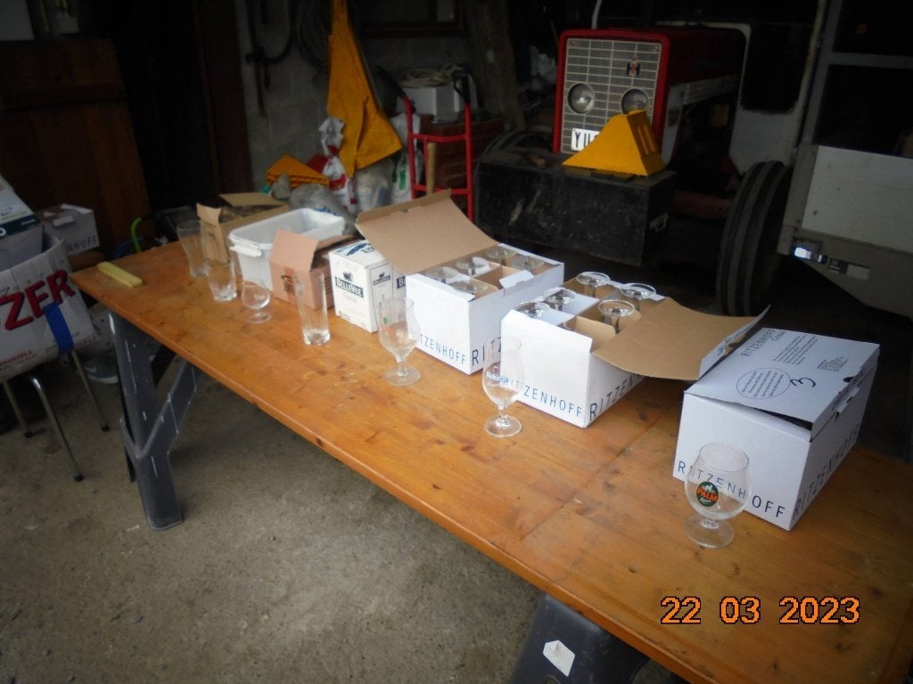 verres, Collections, Enlèvement, Utilisé, Autres types