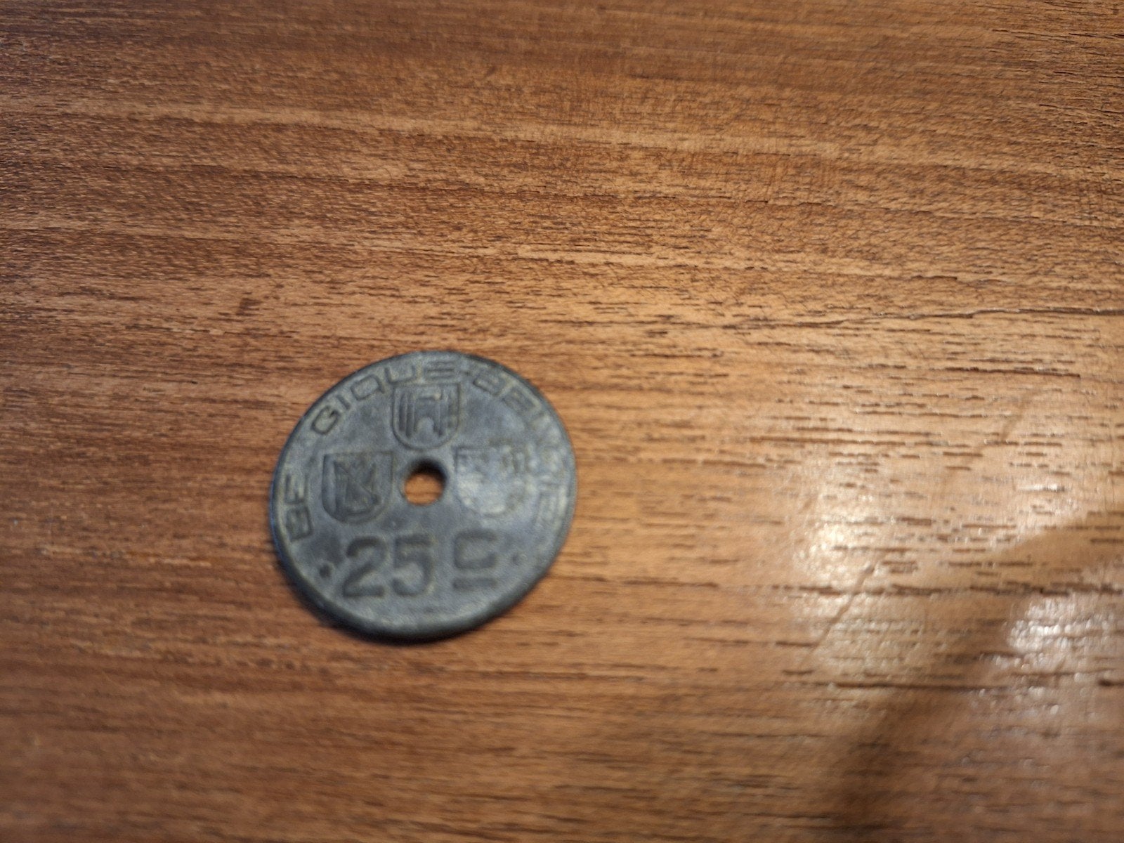 munt van 25 centimen leopold III, Timbres & Monnaies, Monnaies | Europe | Monnaies non-euro, Enlèvement