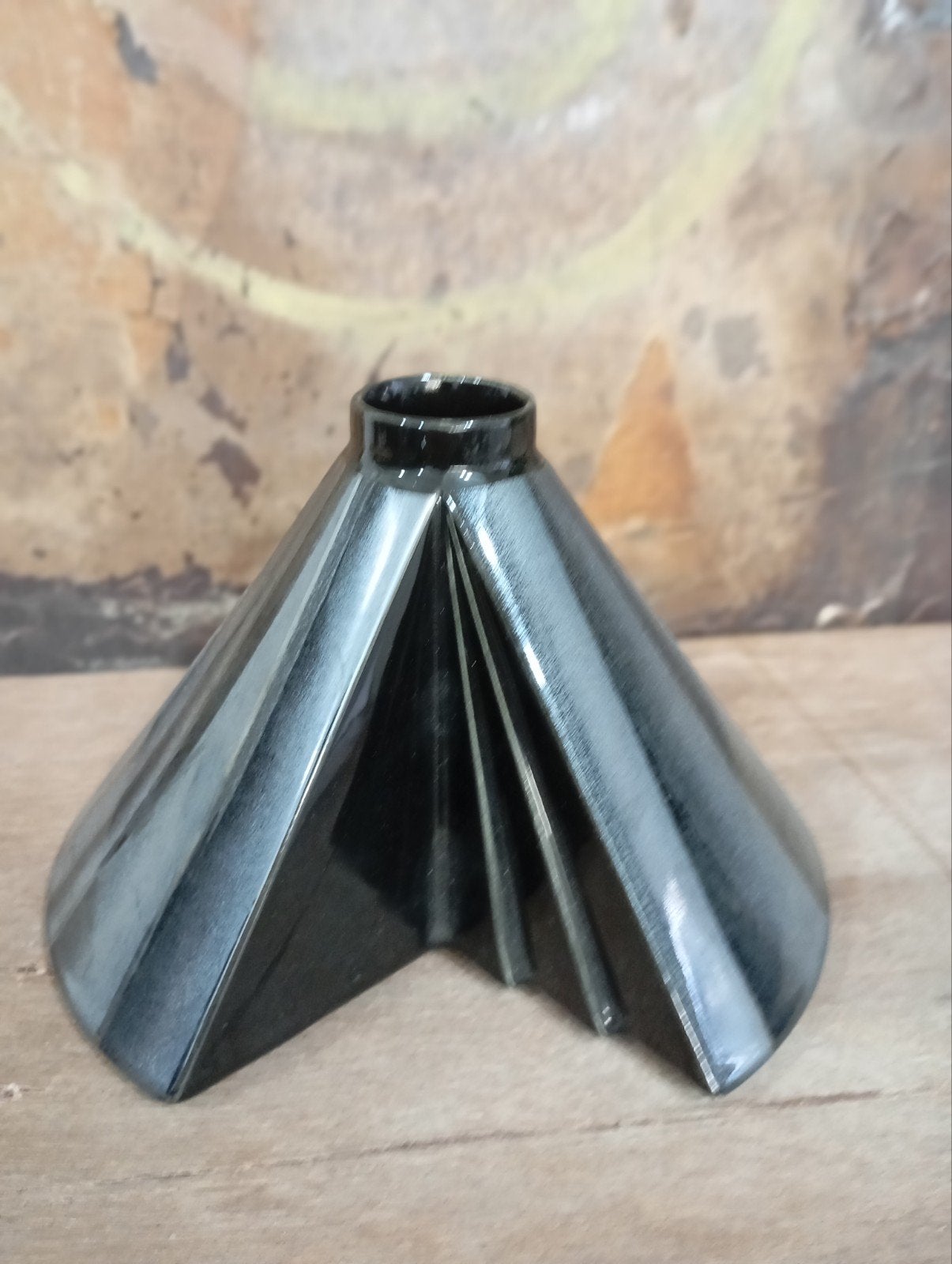 Striking postmodern ceramic vase by Steuler Design (West Ger, Ophalen of Verzenden