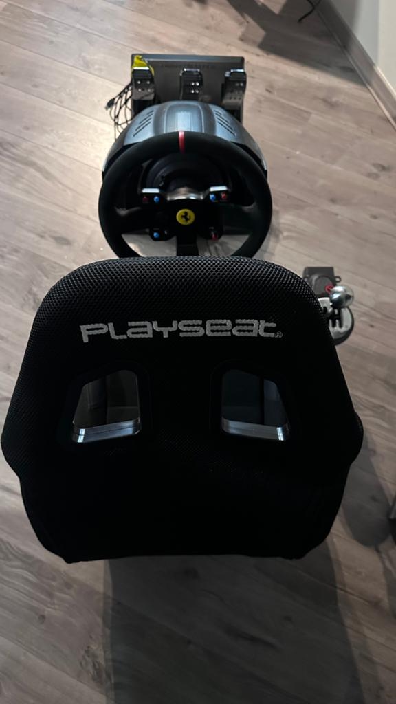 Thrustmaster T300RS Alcantara complete sim, Games en Spelcomputers, Games | Pc, Zo goed als nieuw, Ophalen