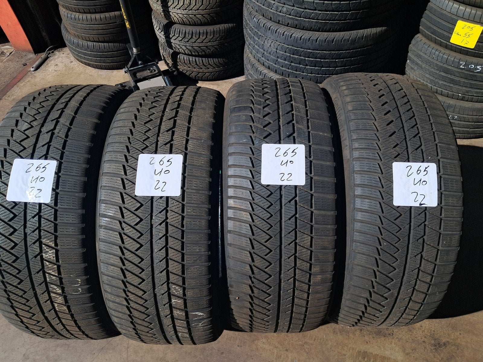265/40/22 2654022 265/40R22 hiver Continental, Enlèvement, BMW