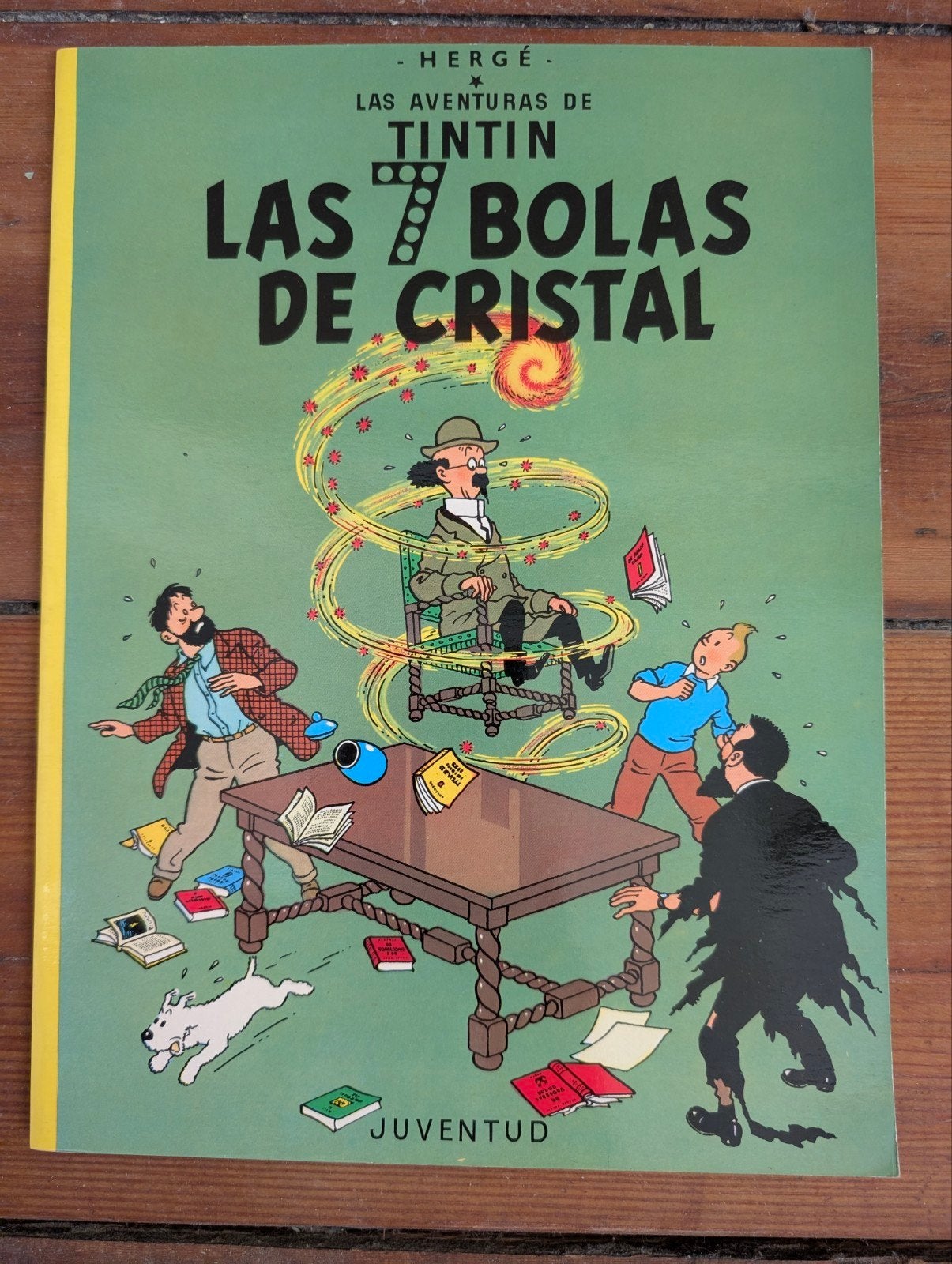 Las 7 Bolas de Cristal (in het Spaans), Eén stripboek, Hergé, Ophalen, Gelezen